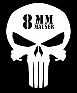 Guns & Ammo 077 Ammo can skull 8mm Mauser