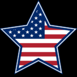 Patriotic 04 Stars And Stripes Star